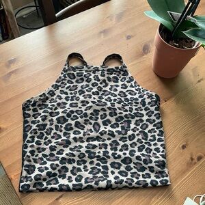 Leopard Print Women's Halter Top